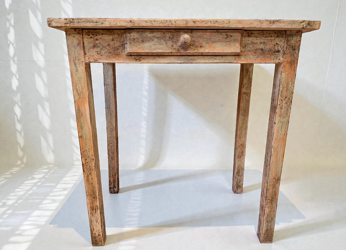 Small console/desk with a patina