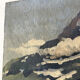 Oil painting landscape mountain 1947