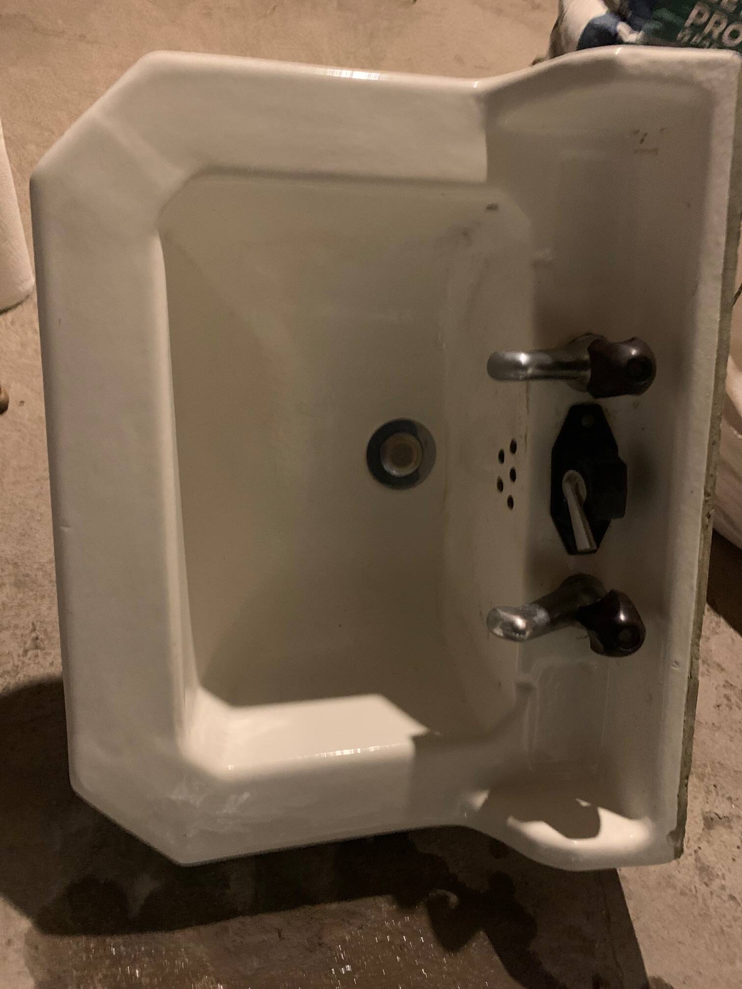 Lavabo années 50