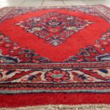 Rare square vintage 1970s Persian Hamadan rug 83cm x 89cm - 1C1250