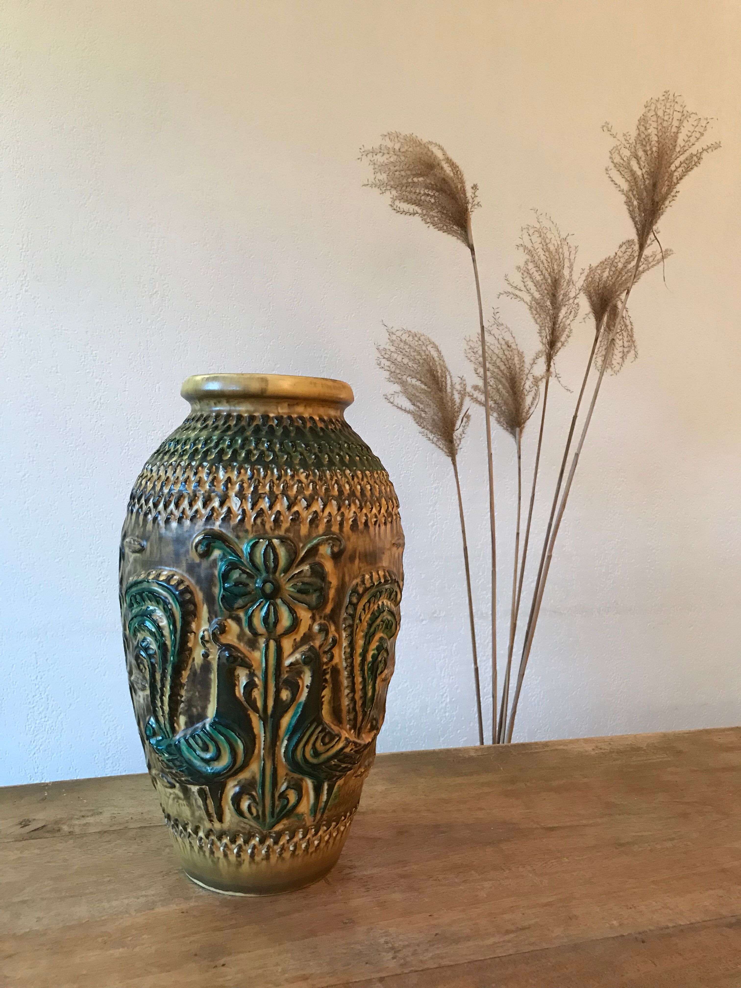 West Germany ceramic vase