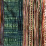 Traditional Indian patchwork bed throw/sofa 140*190