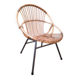 Rattan armchair