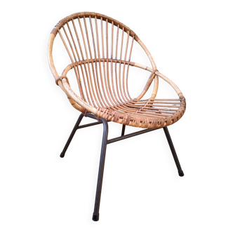 Fauteuil en rotin