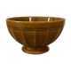 Yellow/brown ceramic bowl