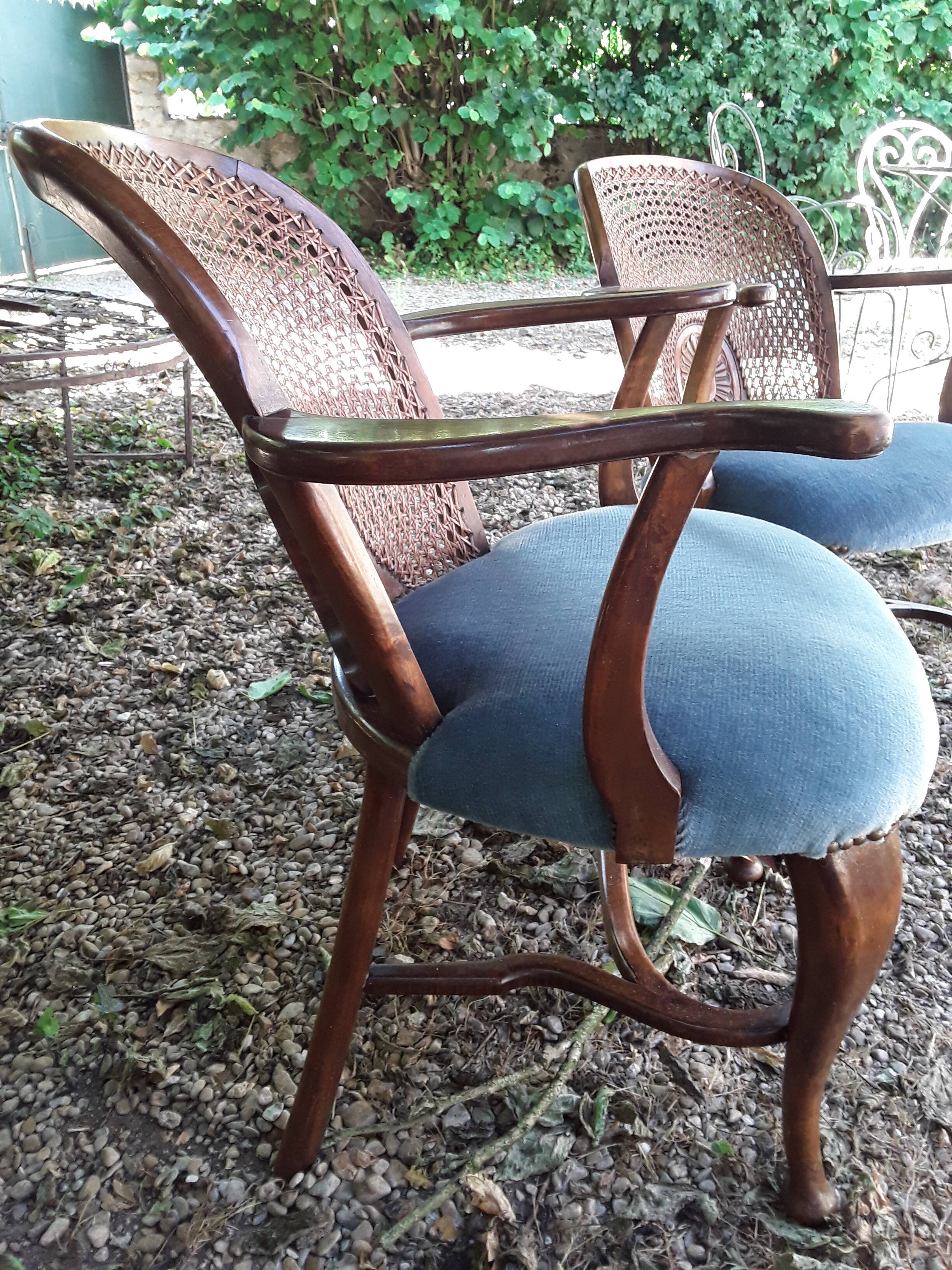 Paire de fauteuils 19ème