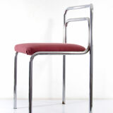 Seventies chrome vintage dining chairs