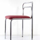 Seventies chrome vintage dining chairs