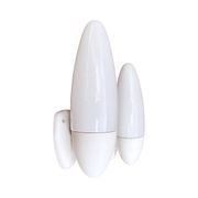 Pair of wall lamps, Elektrosvit Nové Zámky, Czechoslovakia, 1950s.