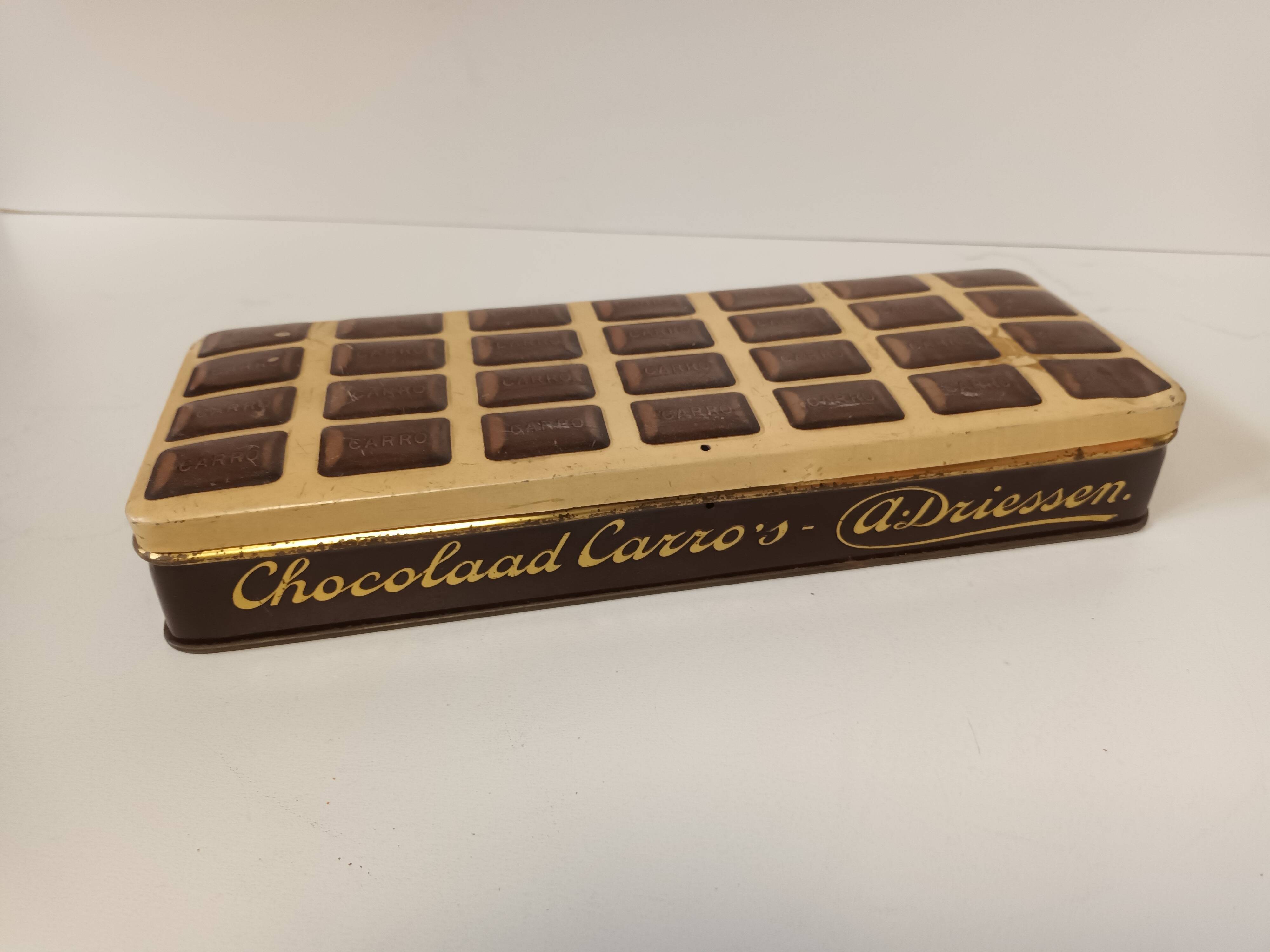 Boîte en métal chocolat