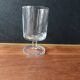 5 cavalier glasses 20 cl luminarc "sweden" model transparent vintage france