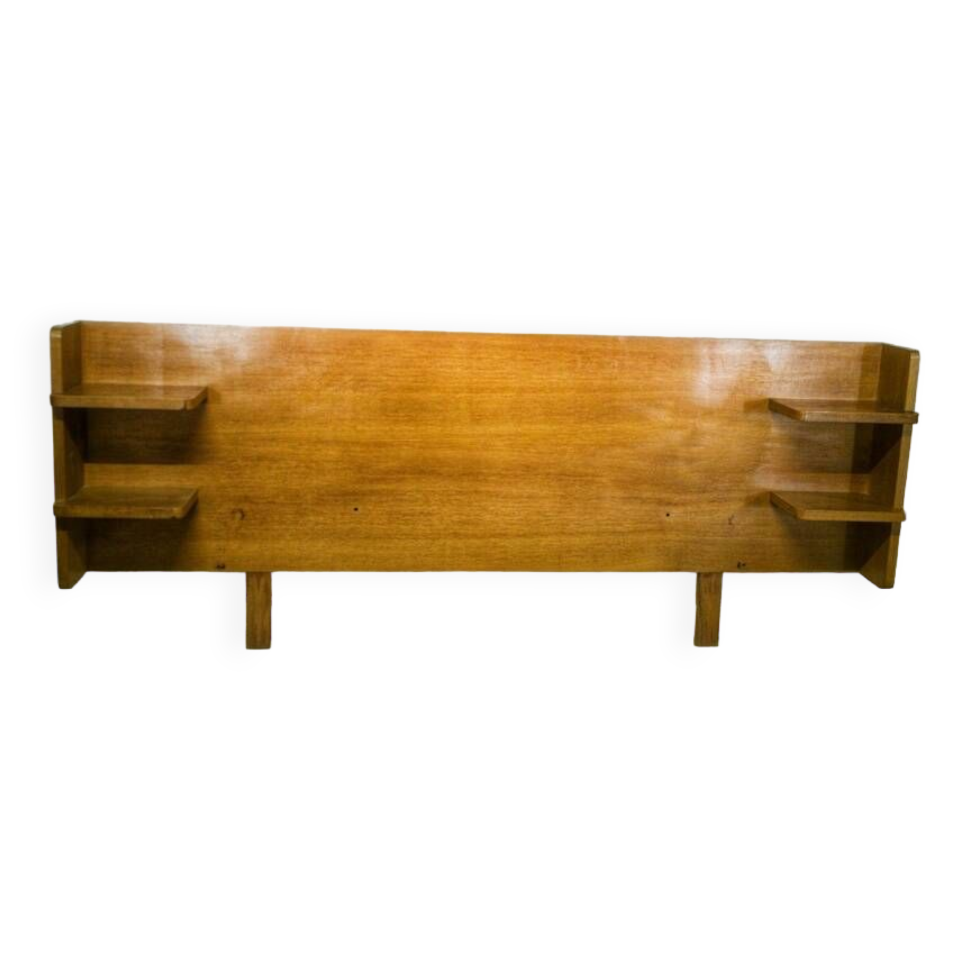 Vintage shelf headboard
