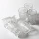 6 verres en verre pressé, Libochovice 1981