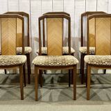 Set of 6 G-Plan teak chairs from the 1970s.