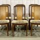 Set of 6 G-Plan teak chairs from the 1970s.