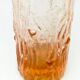 Pieniek vase, mid-century modern, pressed glass, designed by V. Hanus, Czechoslovakia, 1960s