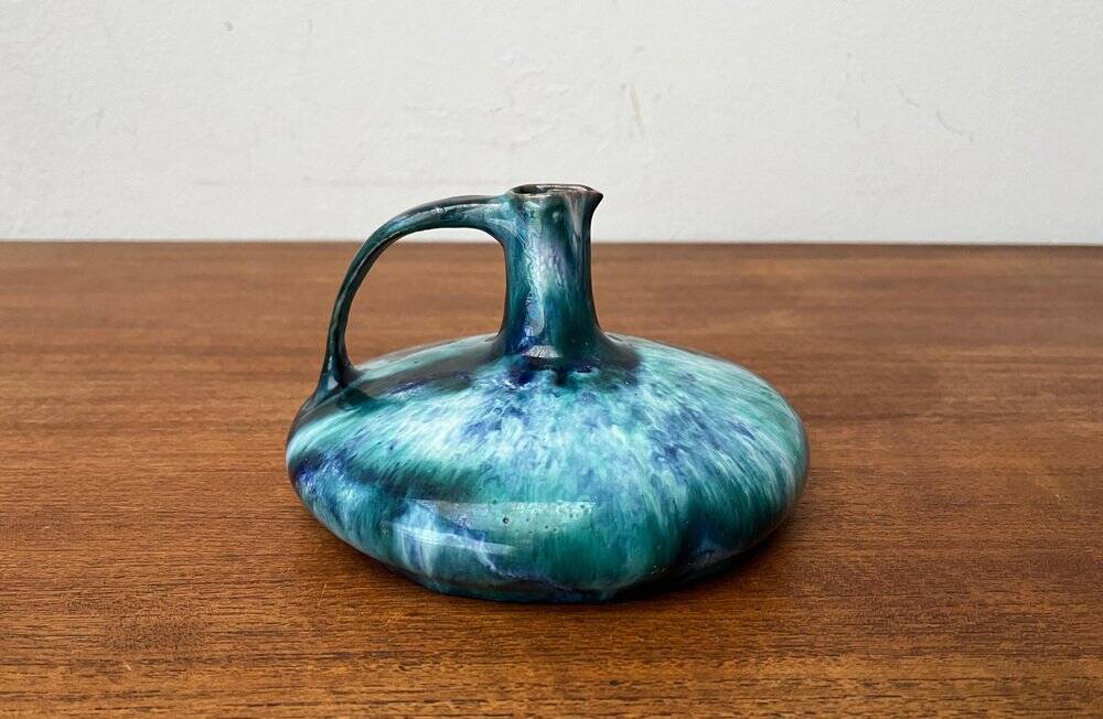 Studio Carafe Vase in German Ceramic from the Mid-Century by Ingeborg Langelotz for Ib Langelot, 1960s