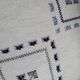 Pair of gray Berber Kerkennah cushions