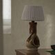 Axella Stoneware, sculptural table lamp from Denmark in stoneware, Model No 989, 1960s-70s.