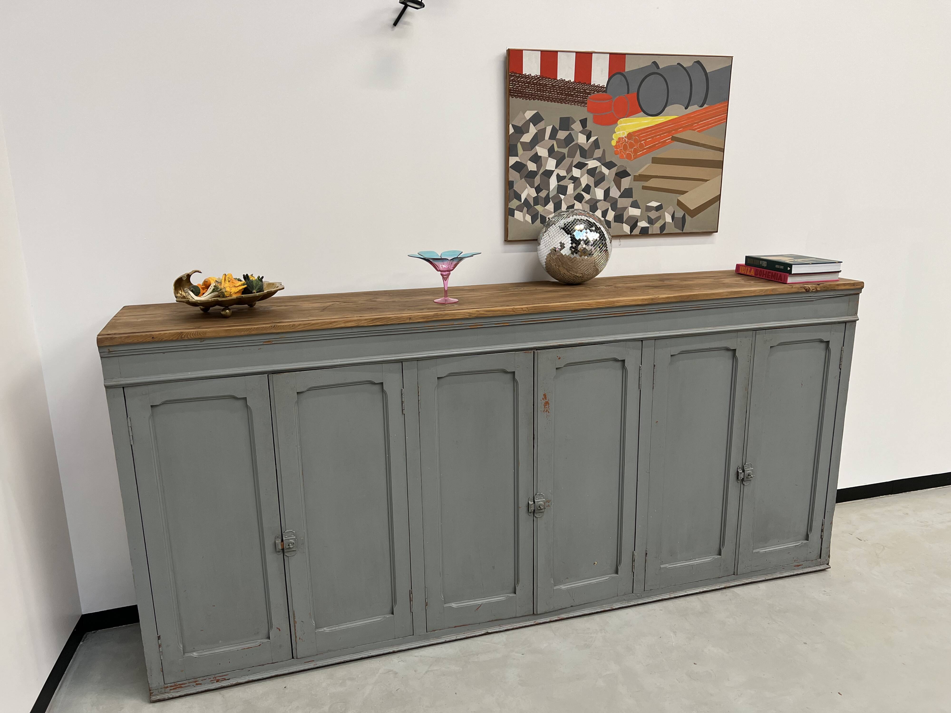 XXL workshop sideboard from the 1950s