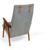 Scandinavian beech armchair, Sweden, 1950