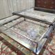 Table basse en verre par Willy Rizzo