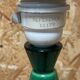 Vintage cracked ceramic Albret lamp bases