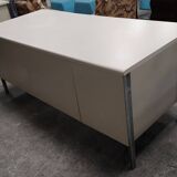 Used Manutan industrial desk with 2 pedestals