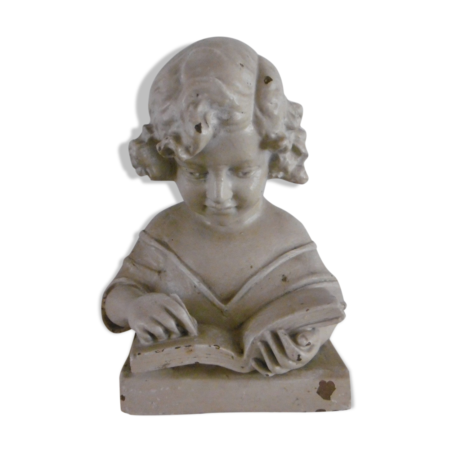 Platter bust "the reader"