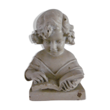 Platter bust "the reader"