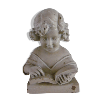 Platter bust "the reader"