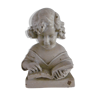 Platter bust "the reader"