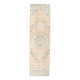 3x10 Peach Orange Vintage Runner Rug 83x296Cm SK 24799