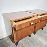 70s Mid Century Nightstand 1 of 2