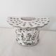 Vase, bouquetière style Louis XV en faïence de Moustiers décor grotesques Joseph Olery