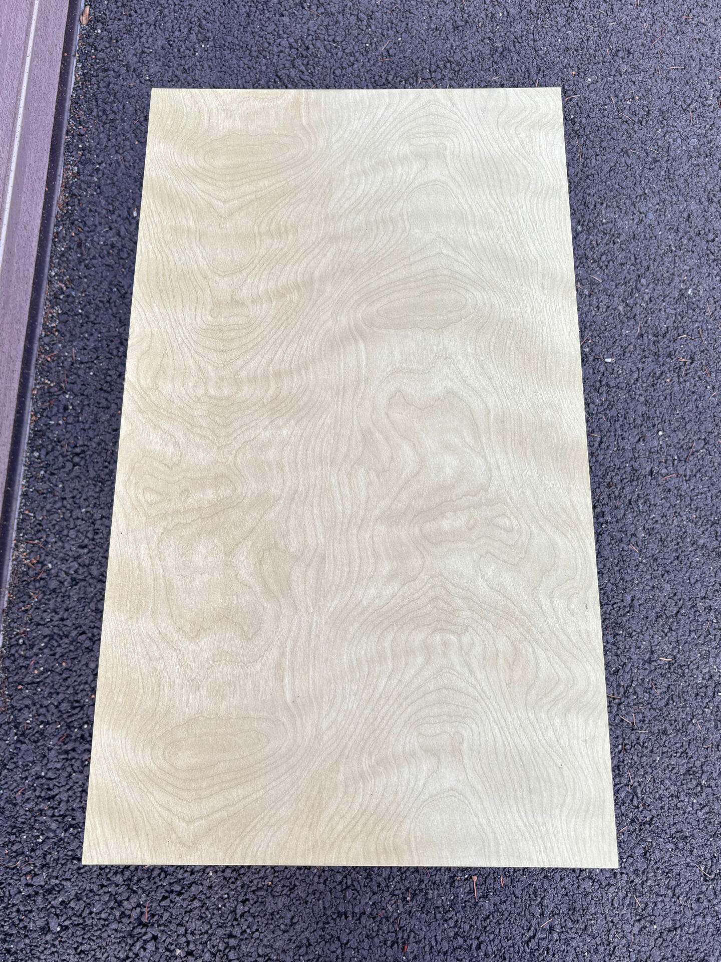Desserte porte-revues vintage en Formica – Années 60/70