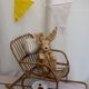 Chaise enfant en rotin