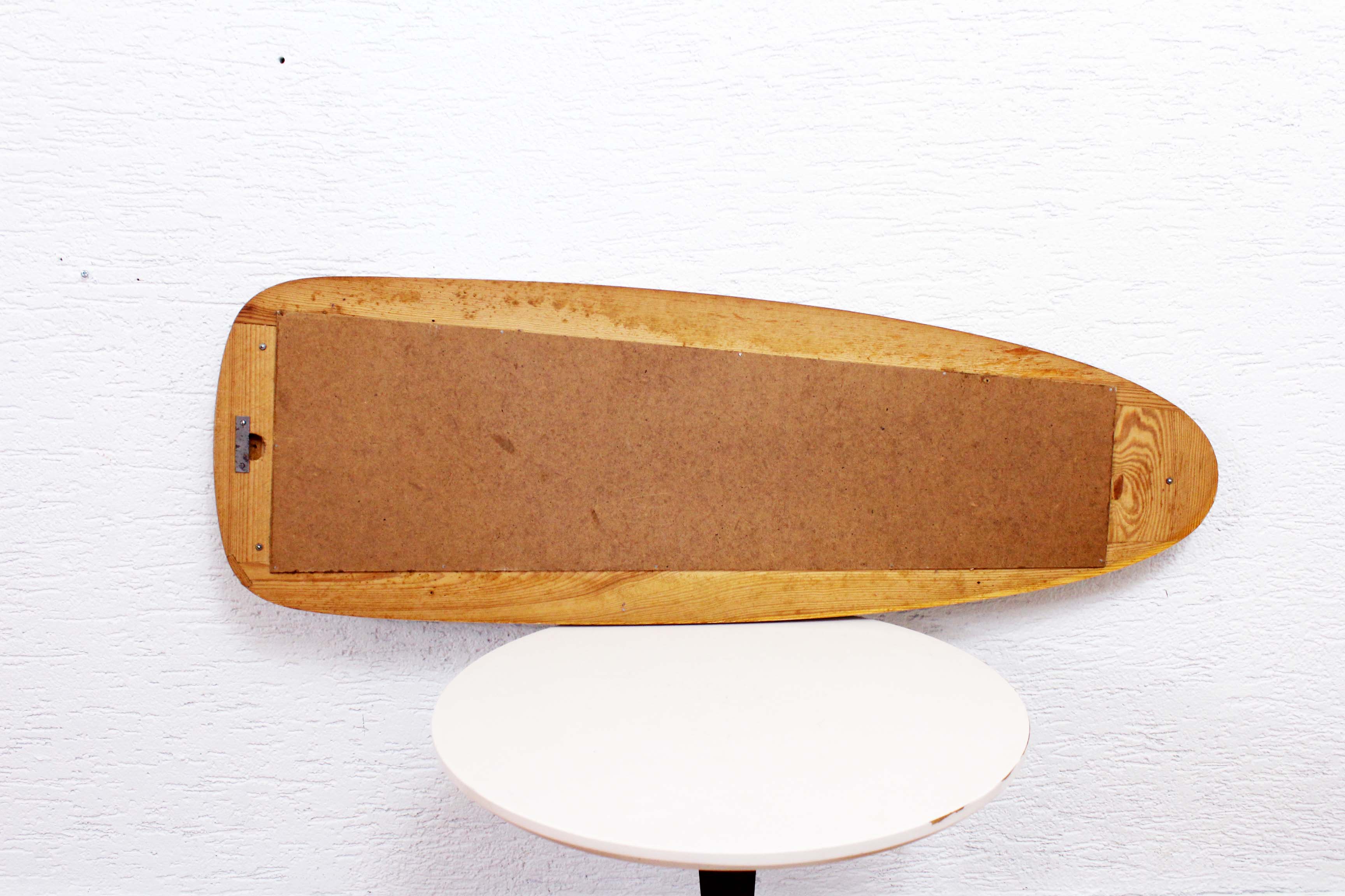 Mirror free form years 50/60 - 31x94cm