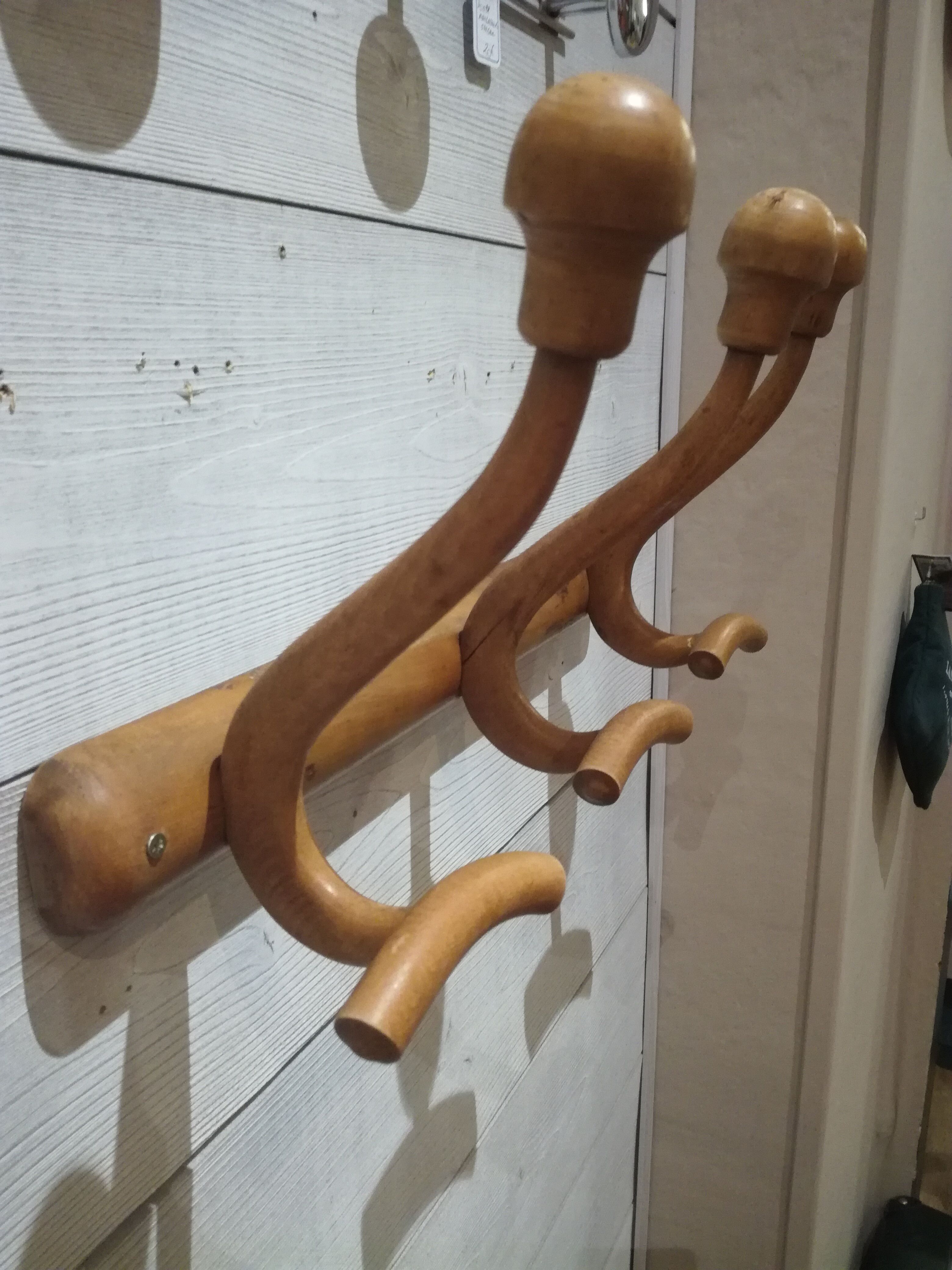 Coat rack wood