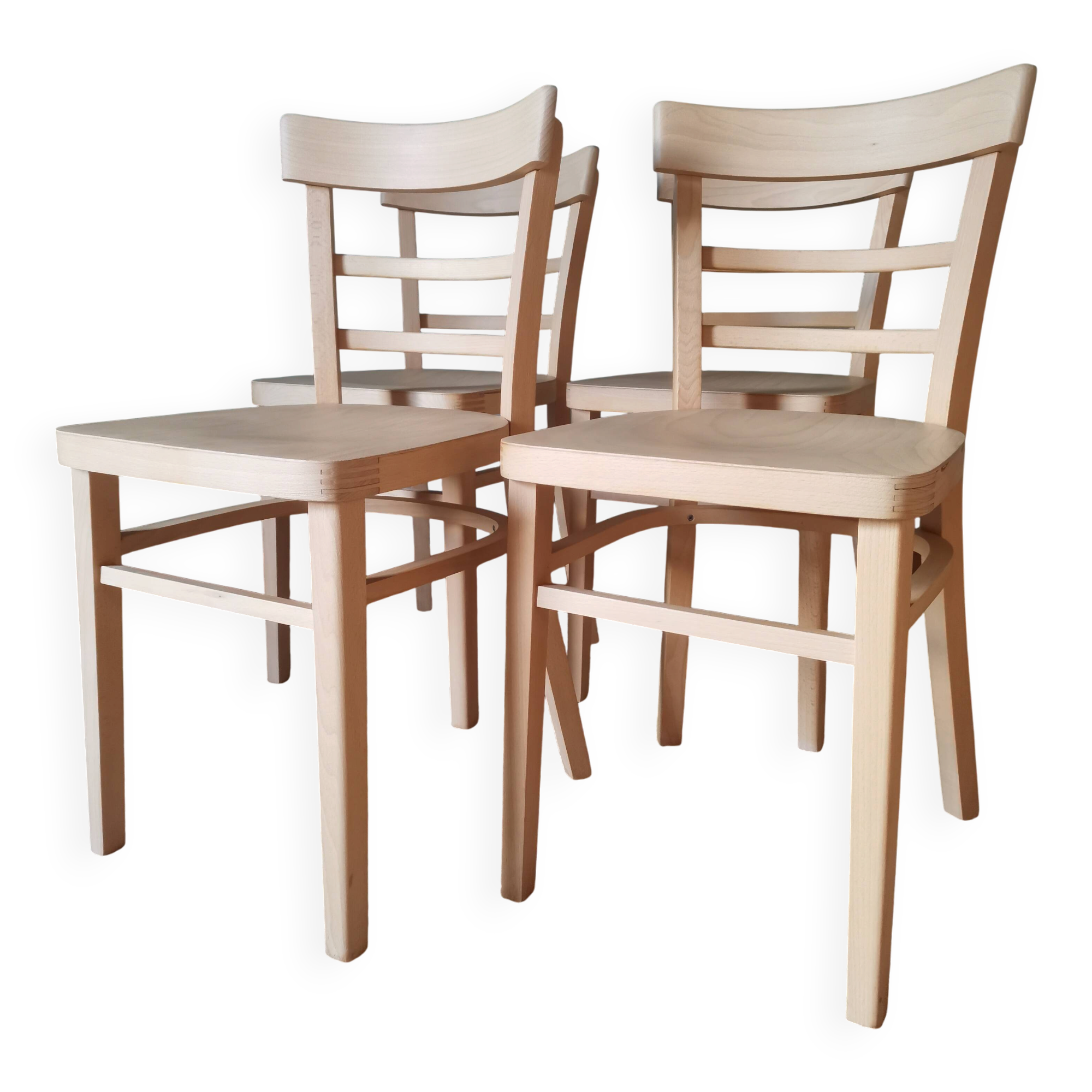 Bistro wooden chairs