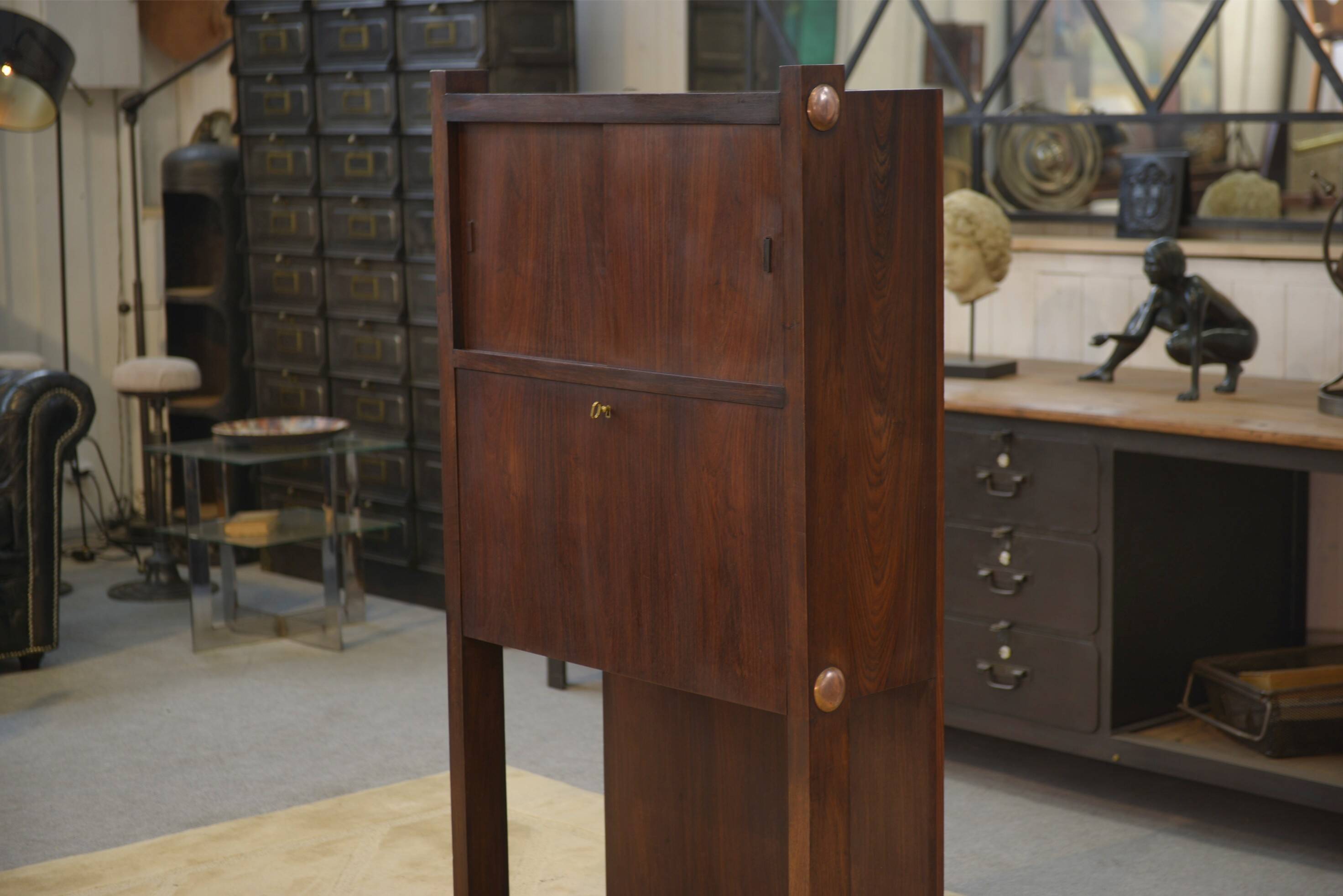 Rosewood secretary from the 1950s.
