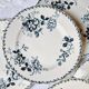 Flat plate Moulin des Loups or Saint Amand Hamage Diameter 22
