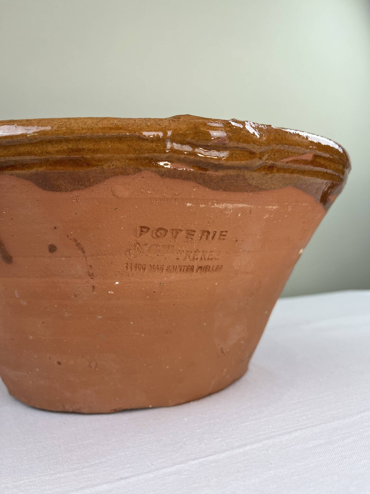 Large ancient bowl Pottery NOT Brothers