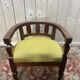 Fauteuil de bureau en acajou style Anglais