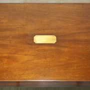 Kennedy military campaign desk Harrods in hardwood