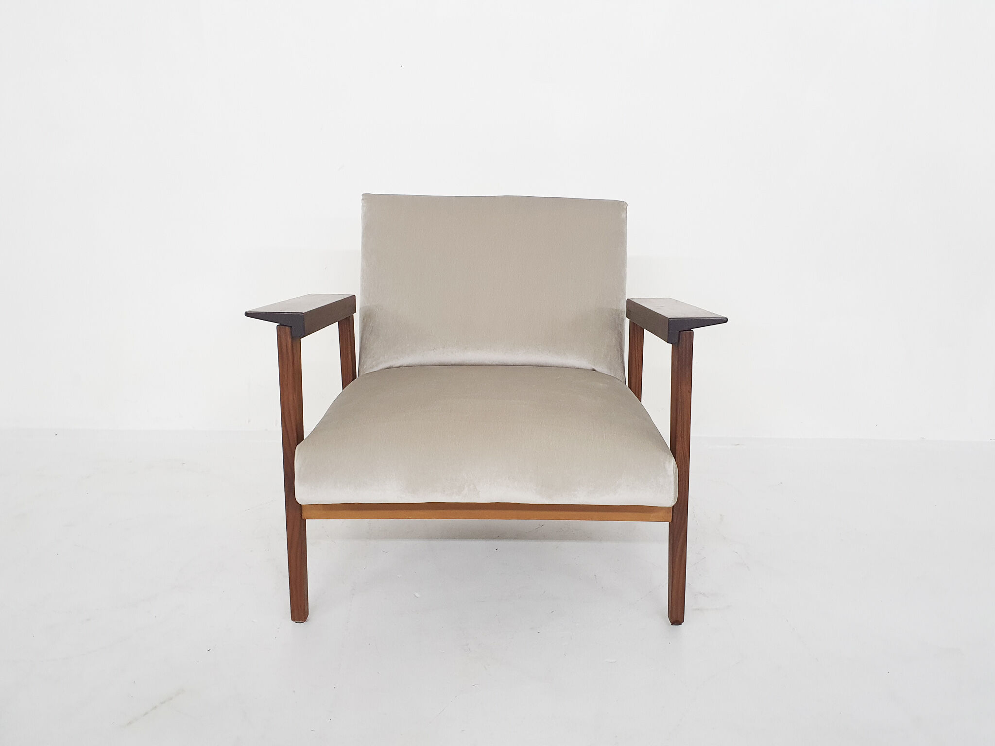 Scandinavian modern teak arm chair 1960