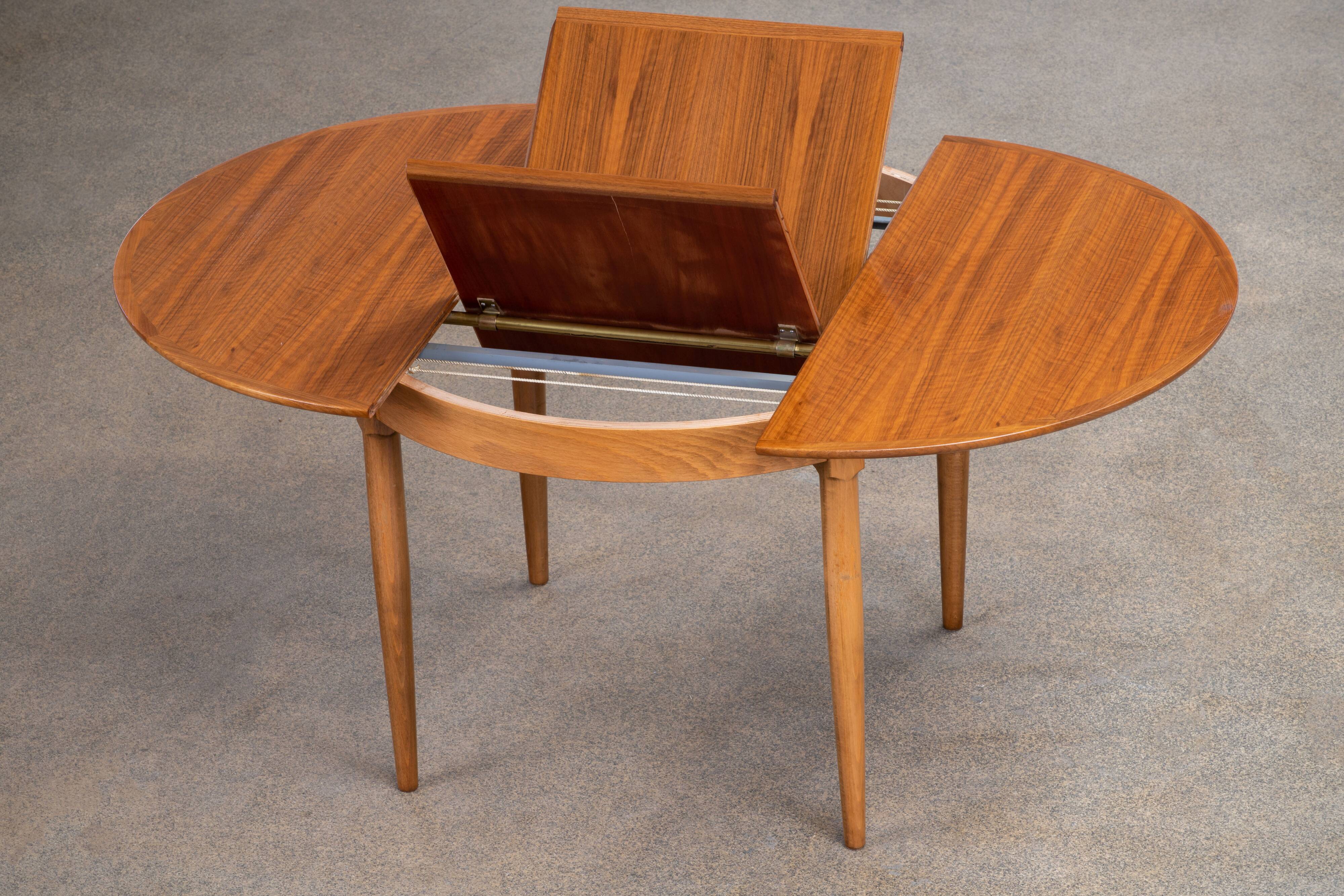 Vintage scandinavian table – 110 cm