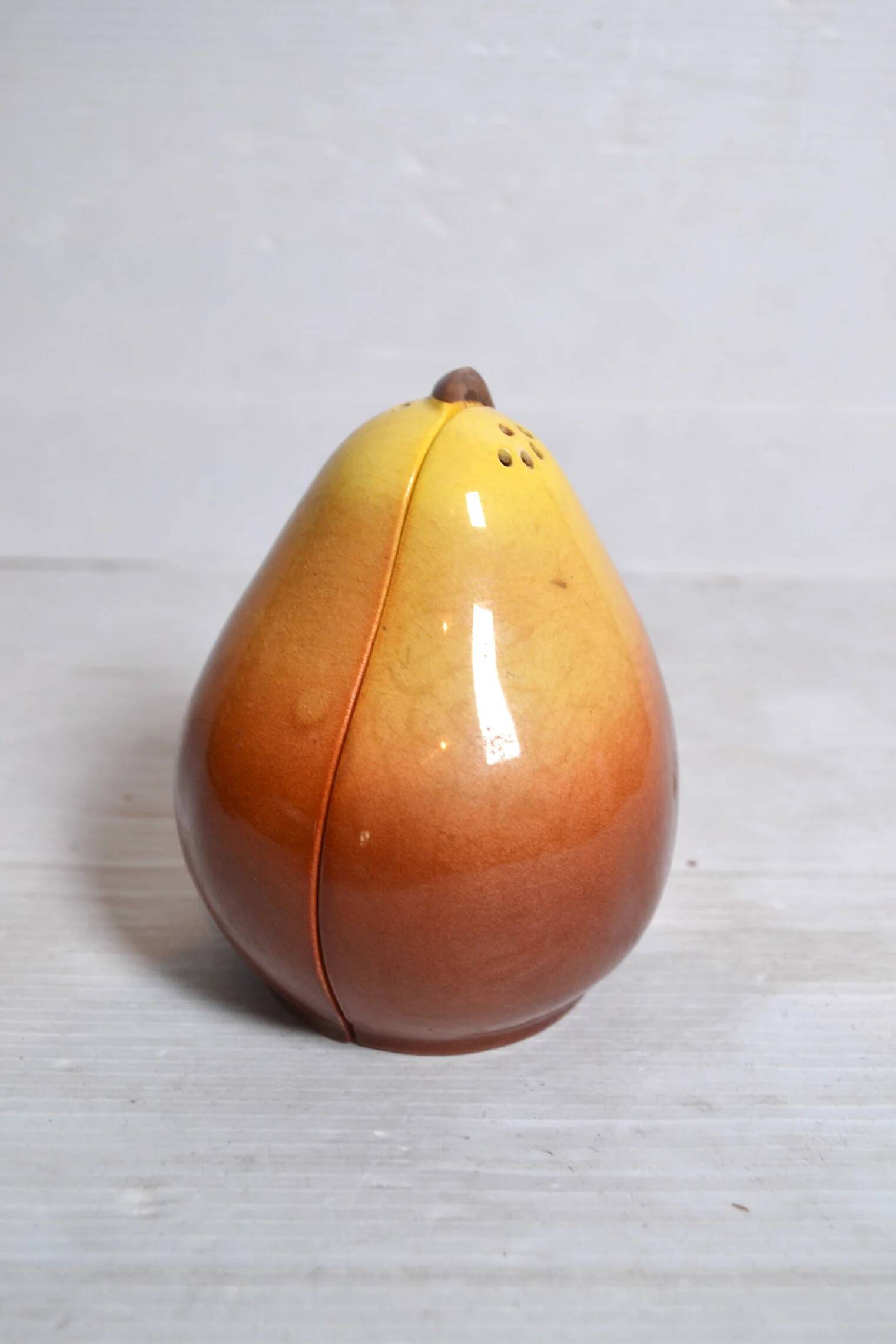 Vintage Carlton Ware Pear Salt and Pepper Shakers