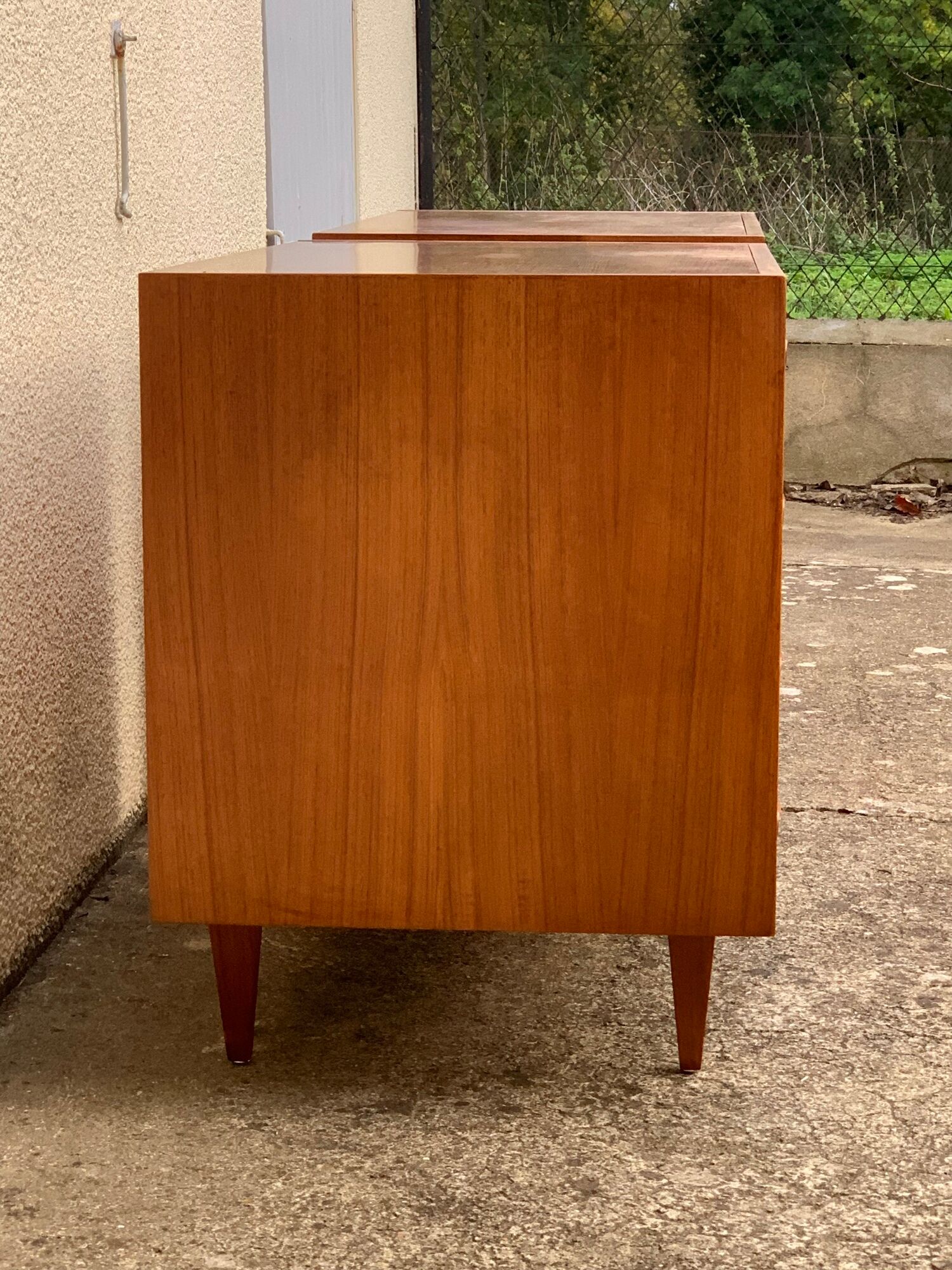 Pair of Scandinavian teak chests of drawers 1960