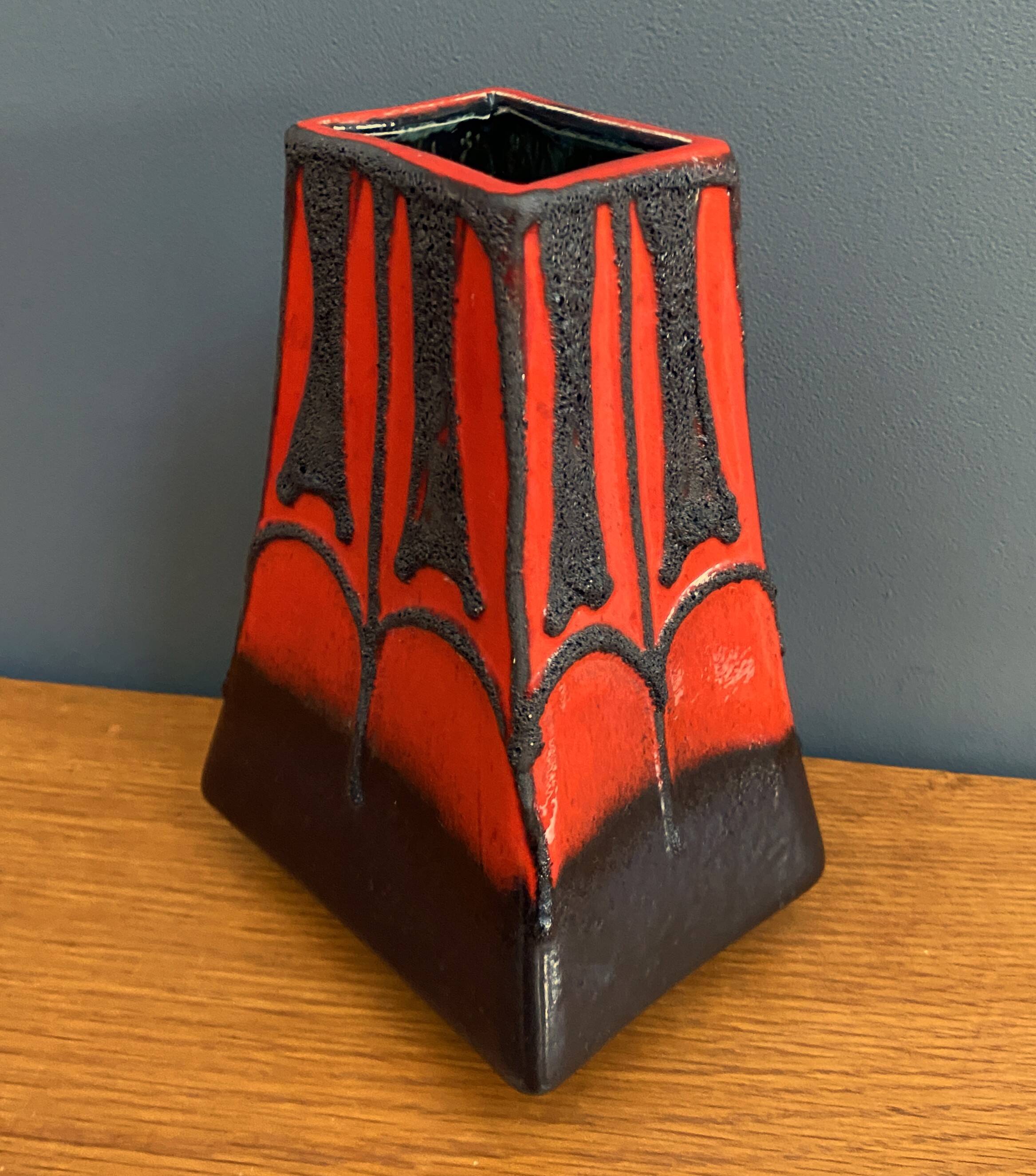 Fat lava vase by Fohr west Gemany model 342-20